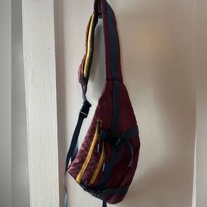 Stylish Burgundy Sling Bag